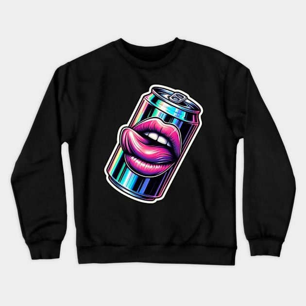 Hyperpop Crewneck Sweatshirt by Sudburied